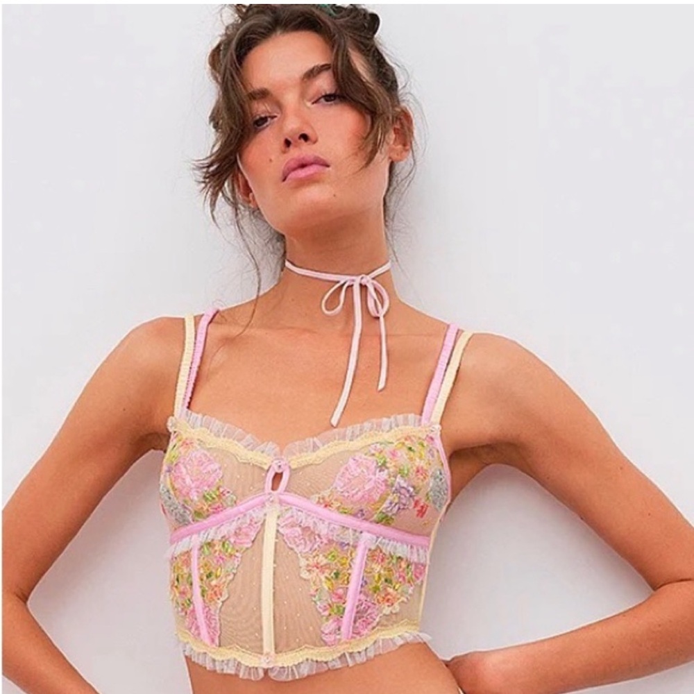 For Love & Lemons Bustier Top